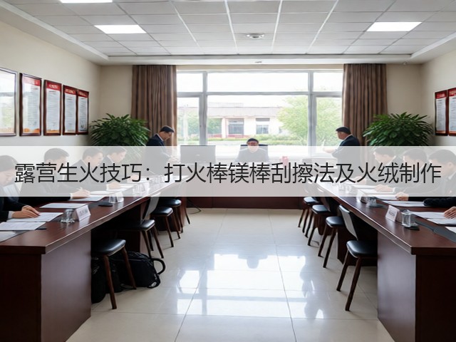 露营生火技巧:打火棒镁棒刮擦法及火绒制作(图3) 露营生火技巧:打火棒镁棒刮擦法及火绒制作(图3)