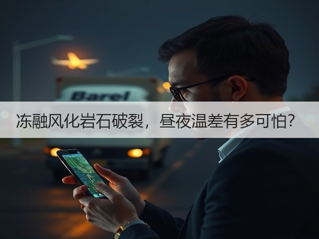 冻融风化岩石破裂,昼夜温差有多可怕?(图2) 冻融风化岩石破裂,昼夜温差有多可怕?(图2)