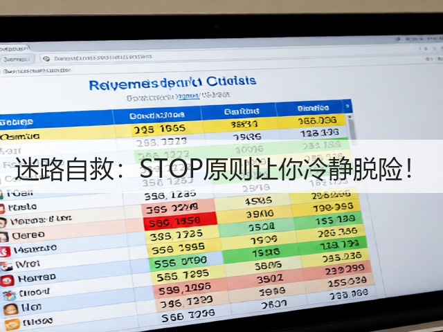 迷路自救:STOP原则让你冷静脱险!(图1) 迷路自救:STOP原则让你冷静脱险!(图1)