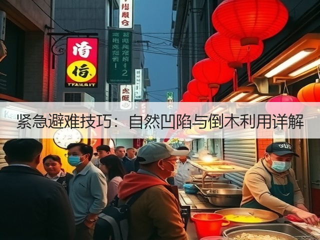紧急避难技巧:自然凹陷与倒木利用详解(图3) 紧急避难技巧:自然凹陷与倒木利用详解(图3)