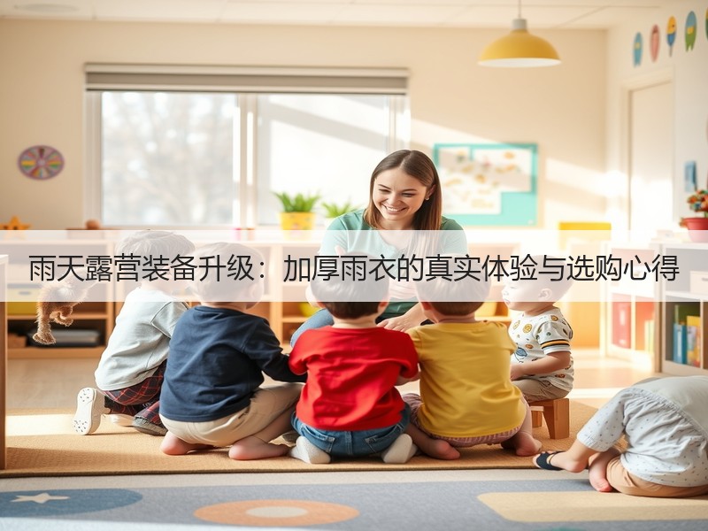 雨天露营装备升级：加厚雨衣的真实体验与选购心得
