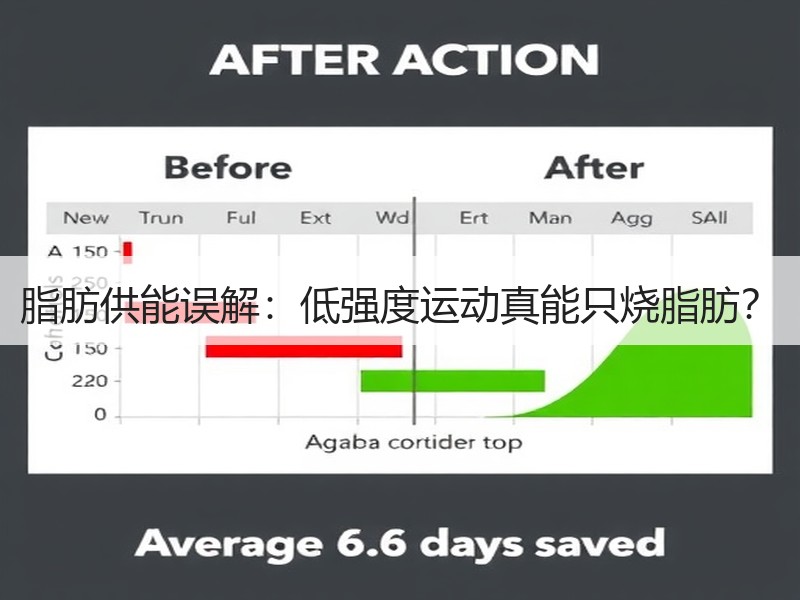 脂肪供能误解：低强度运动真能只烧脂肪？