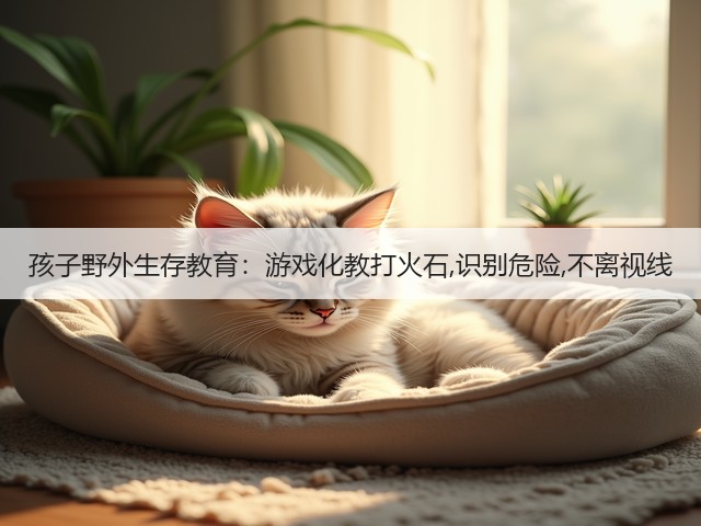 孩子野外生存教育:游戏化教打火石,识别危险,不离视线(图1) 孩子野外生存教育:游戏化教打火石,识别危险,不离视线(图1)