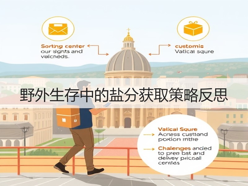 野外生存中的盐分获取策略反思