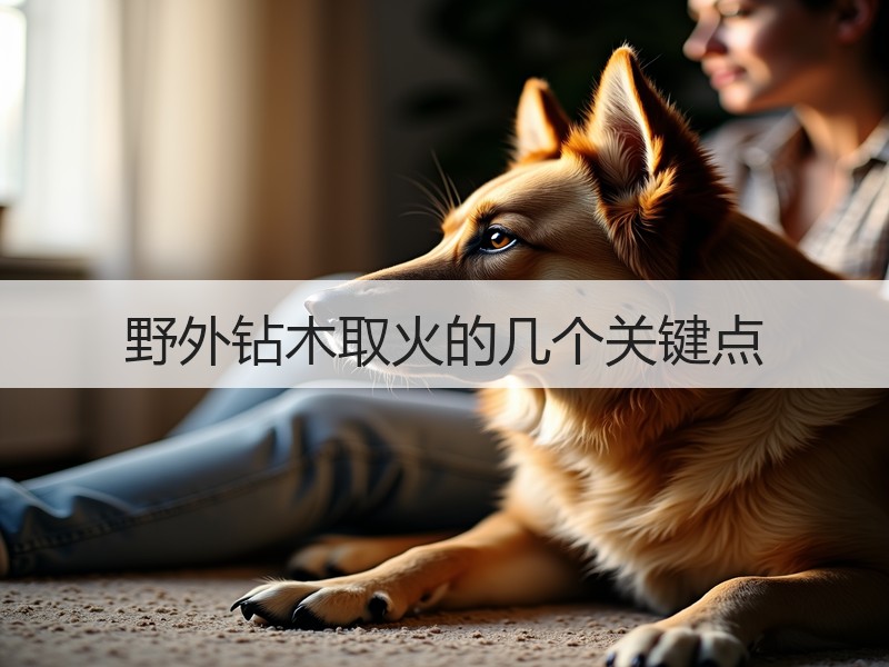 野外钻木取火的几个关键点