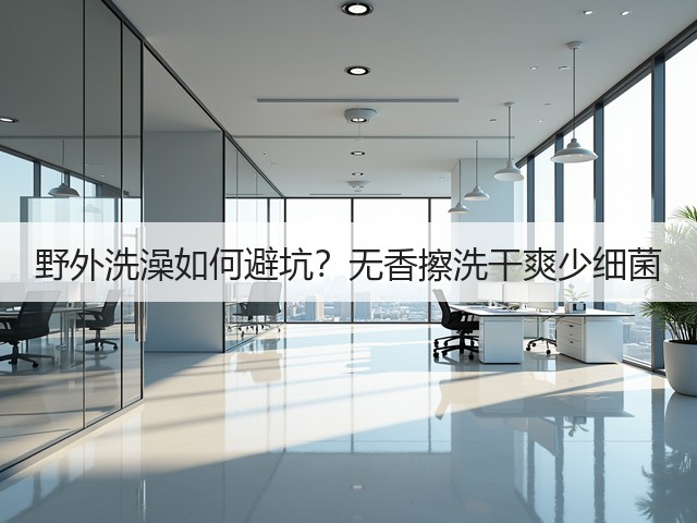野外洗澡如何避坑?无香擦洗干爽少细菌(图2) 野外洗澡如何避坑?无香擦洗干爽少细菌(图2)