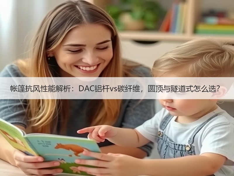 帐篷抗风性能解析：DAC铝杆vs碳纤维，圆顶与隧道式怎么选？