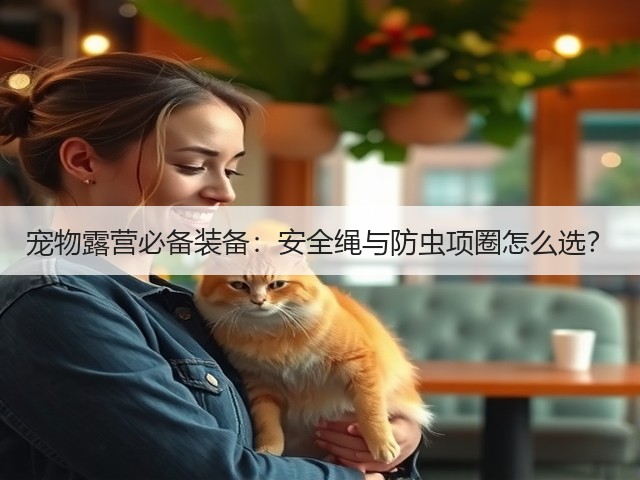 宠物露营必备装备:安全绳与防虫项圈怎么选?(图1) 宠物露营必备装备:安全绳与防虫项圈怎么选?(图1)