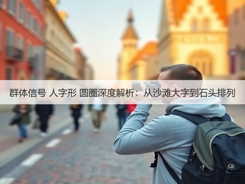 群体信号 人字形 圆圈深度解析：从沙滩大字到石头排列