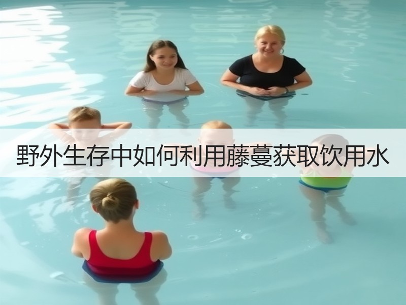野外生存中如何利用藤蔓获取饮用水