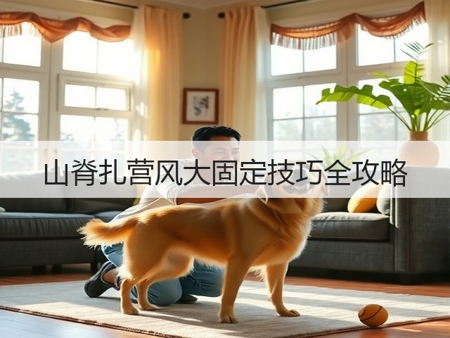 山脊扎营风大固定技巧全攻略(图2) 山脊扎营风大固定技巧全攻略(图2)