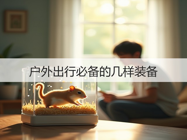 户外出行必备的几样装备(图2)