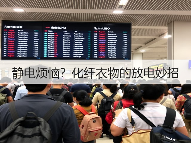 静电烦恼?化纤衣物的放电妙招(图1) 静电烦恼?化纤衣物的放电妙招(图1)