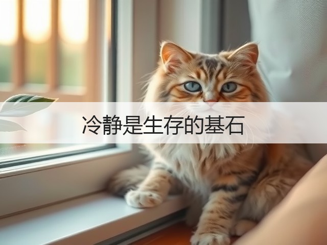 冷静是生存的基石(图2) 冷静是生存的基石(图2)