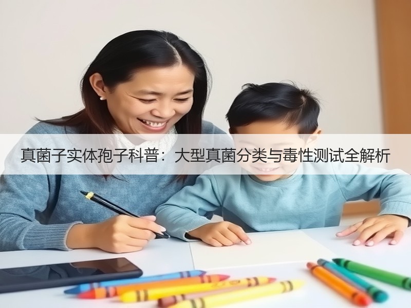 真菌子实体孢子科普：大型真菌分类与毒性测试全解析