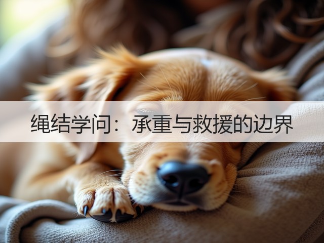 绳结学问:承重与救援的边界(图3) 绳结学问:承重与救援的边界(图3)
