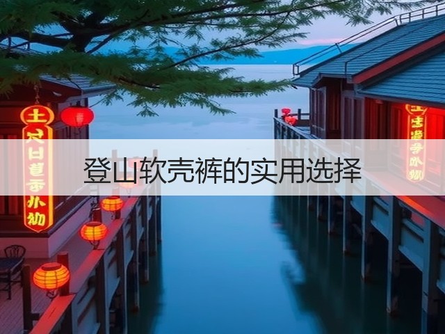登山软壳裤的实用选择(图3) 登山软壳裤的实用选择(图3)