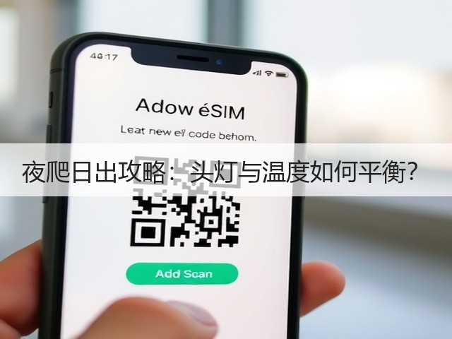 夜爬日出攻略:头灯与温度如何平衡?(图1) 夜爬日出攻略:头灯与温度如何平衡?(图1)