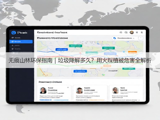 无痕山林环保指南|垃圾降解多久?用火踩植被危害全解析(图1) 无痕山林环保指南|垃圾降解多久?用火踩植被危害全解析(图1)
