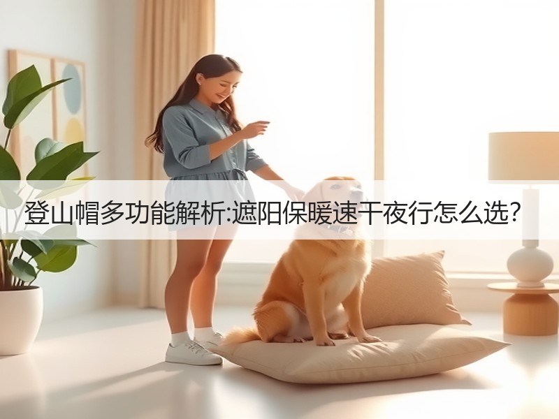 登山帽多功能解析:遮阳保暖速干夜行怎么选？