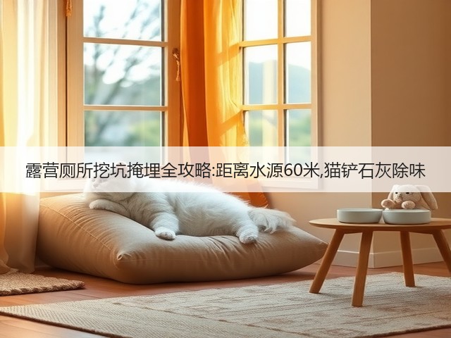 露营厕所挖坑掩埋全攻略:距离水源60米,猫铲石灰除味(图3) 露营厕所挖坑掩埋全攻略:距离水源60米,猫铲石灰除味(图3)