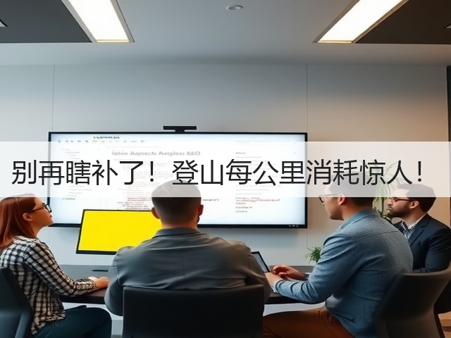 别再瞎补了!登山每公里消耗惊人!(图2) 别再瞎补了!登山每公里消耗惊人!(图2)