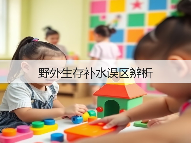 野外生存补水误区辨析
