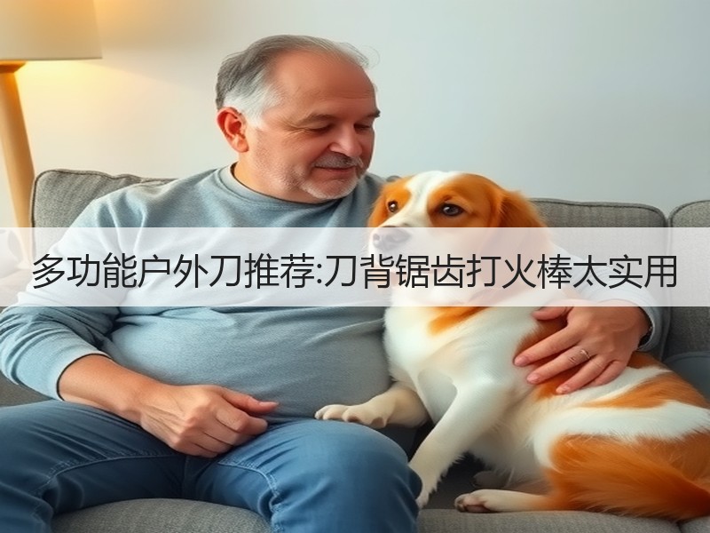多功能户外刀推荐:刀背锯齿打火棒太实用
