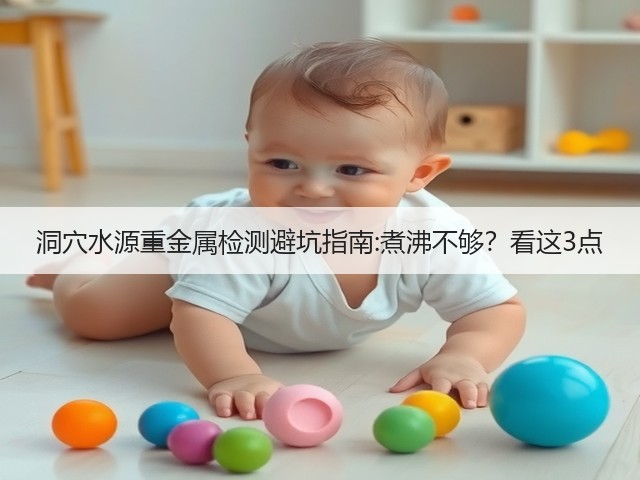 洞穴水源重金属检测避坑指南:煮沸不够?看这3点(图2) 洞穴水源重金属检测避坑指南:煮沸不够?看这3点(图2)