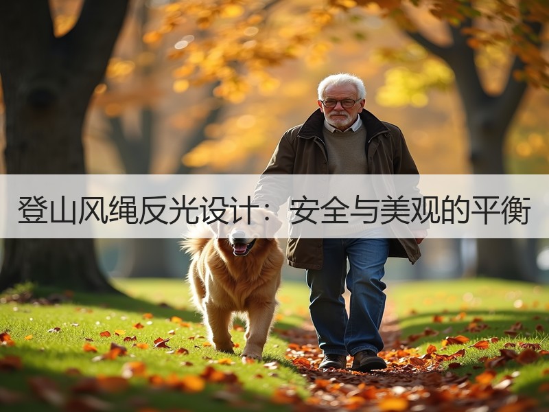 登山风绳反光设计：安全与美观的平衡