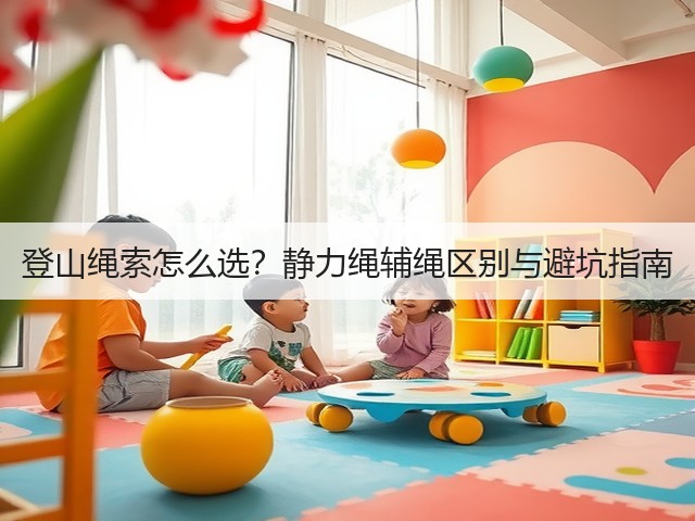 登山绳索怎么选?静力绳辅绳区别与避坑指南(图3) 登山绳索怎么选?静力绳辅绳区别与避坑指南(图3)