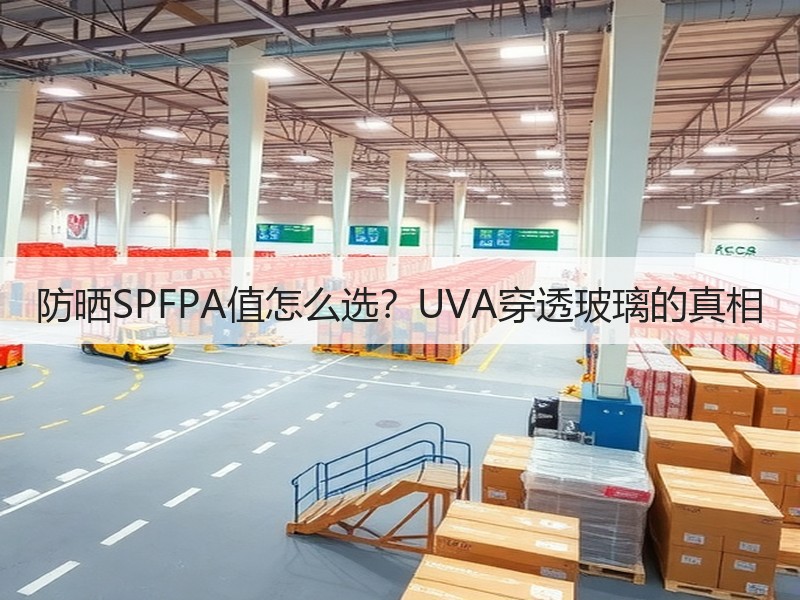 防晒SPFPA值怎么选？UVA穿透玻璃的真相