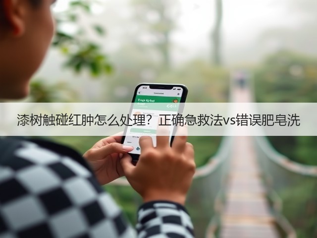 漆树触碰红肿怎么处理?正确急救法vs错误肥皂洗(图3) 漆树触碰红肿怎么处理?正确急救法vs错误肥皂洗(图3)