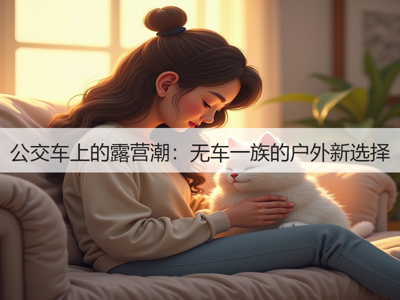 公交车上的露营潮：无车一族的户外新选择