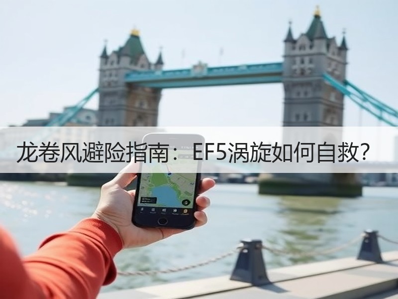 龙卷风避险指南：EF5涡旋如何自救？