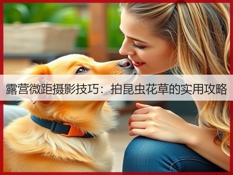 露营微距摄影技巧：拍昆虫花草的实用攻略