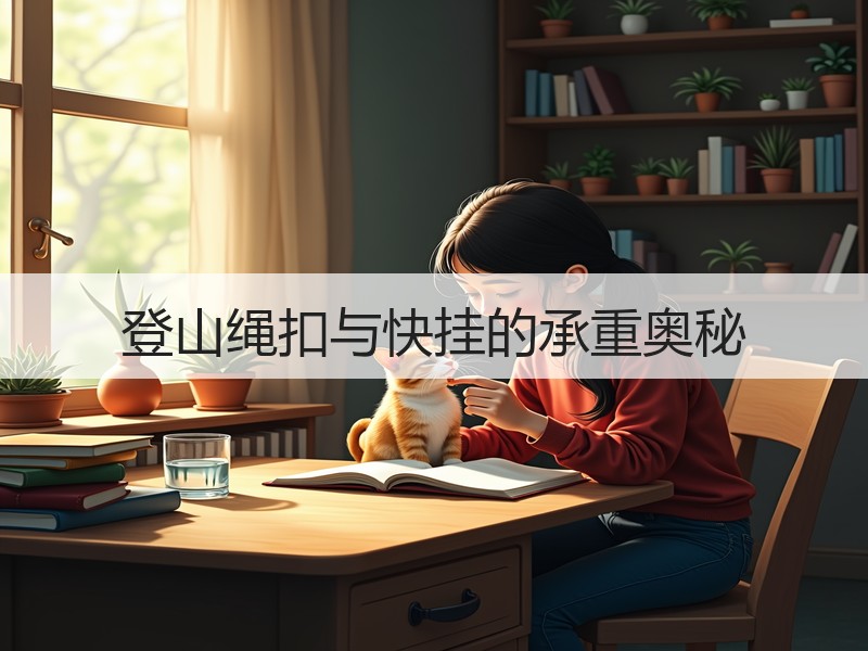 登山绳扣与快挂的承重奥秘