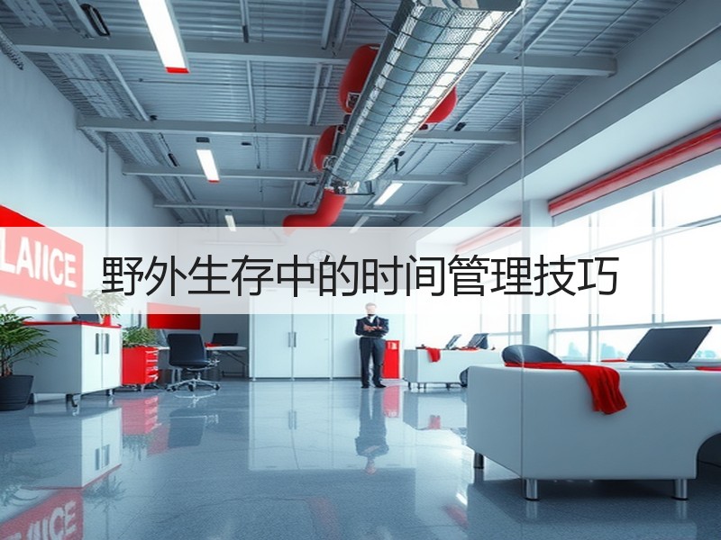 野外生存中的时间管理技巧