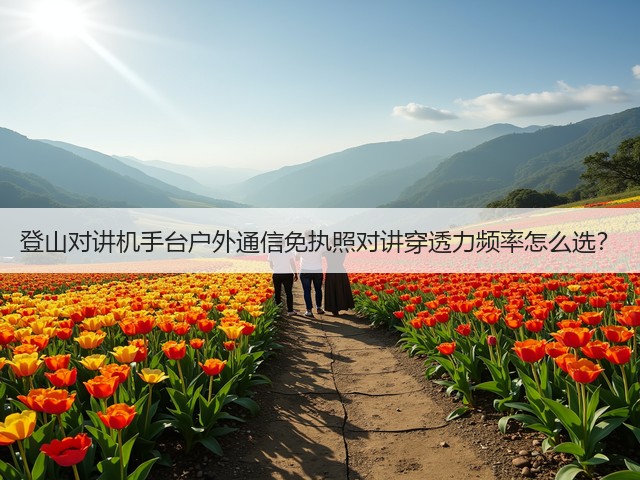 登山对讲机手台户外通信免执照对讲穿透力频率怎么选?(图1) 登山对讲机手台户外通信免执照对讲穿透力频率怎么选?(图1)
