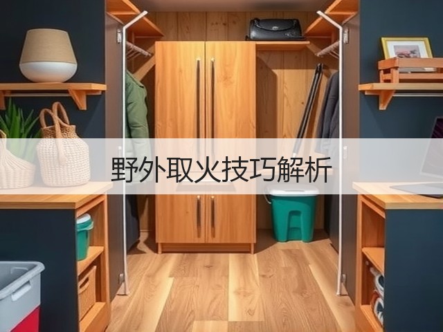 野外取火技巧解析(图1) 野外取火技巧解析(图1)