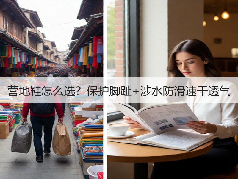 营地鞋怎么选？保护脚趾+涉水防滑速干透气