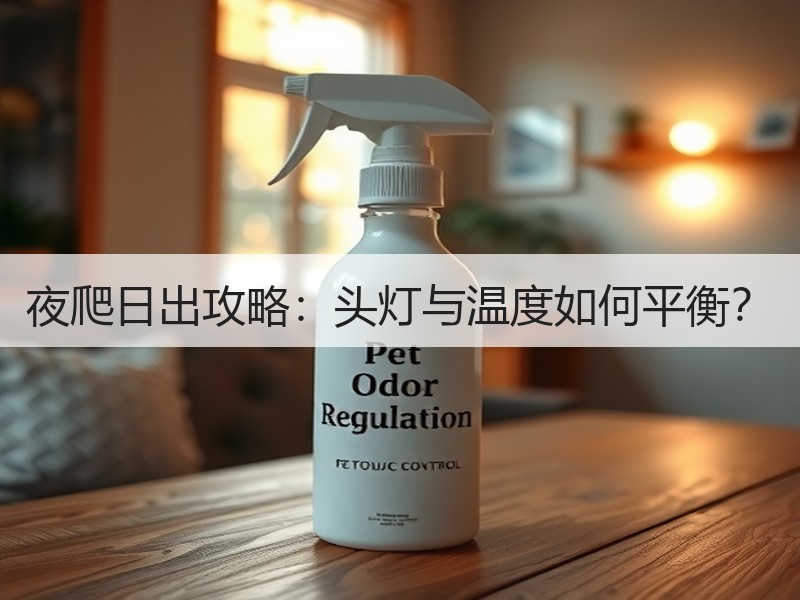 夜爬日出攻略：头灯与温度如何平衡？