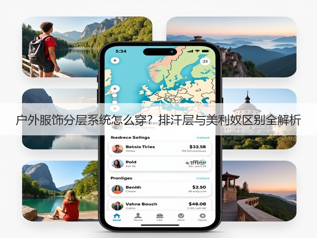 户外服饰分层系统怎么穿?排汗层与美利奴区别全解析(图3) 户外服饰分层系统怎么穿?排汗层与美利奴区别全解析(图3)