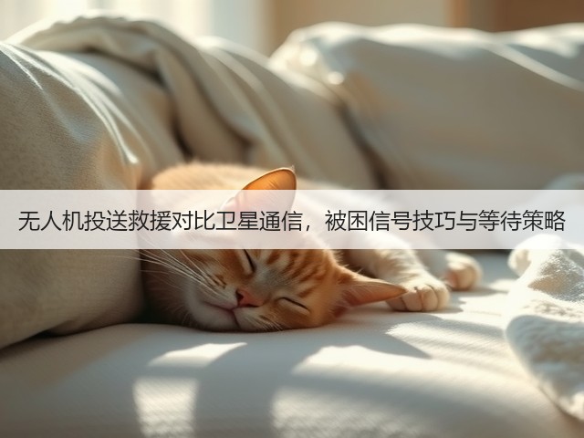 无人机投送救援对比卫星通信,被困信号技巧与等待策略(图2) 无人机投送救援对比卫星通信,被困信号技巧与等待策略(图2)