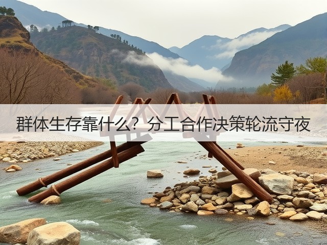 群体生存靠什么?分工合作决策轮流守夜(图3) 群体生存靠什么?分工合作决策轮流守夜(图3)