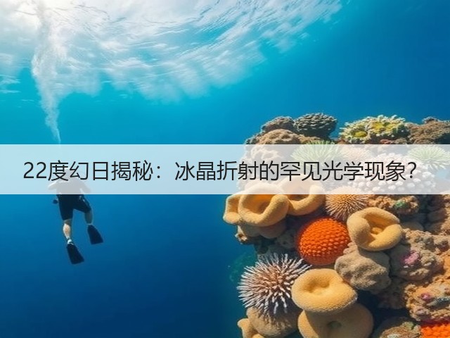 22度幻日揭秘:冰晶折射的罕见光学现象?(图2) 22度幻日揭秘:冰晶折射的罕见光学现象?(图2)