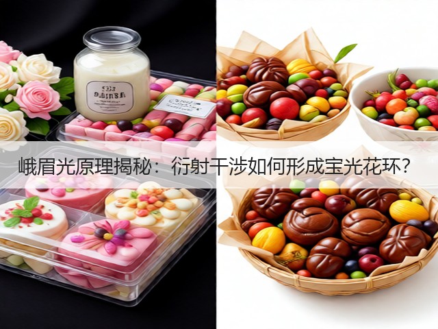 峨眉光原理揭秘:衍射干涉如何形成宝光花环?(图3) 峨眉光原理揭秘:衍射干涉如何形成宝光花环?(图3)