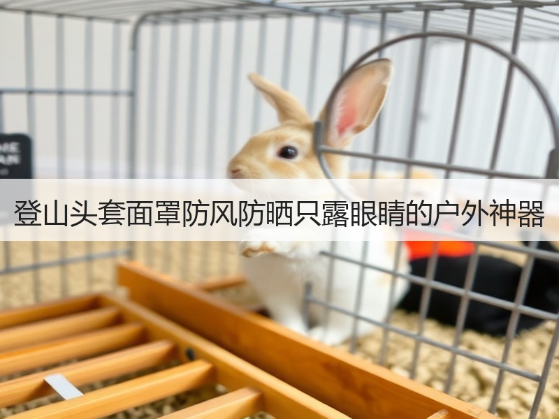 登山头套面罩防风防晒只露眼睛的户外神器