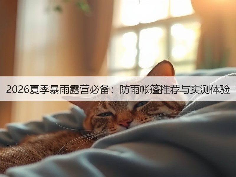 2026夏季暴雨露营必备：防雨帐篷推荐与实测体验