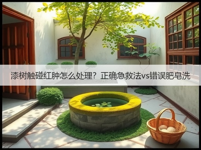 漆树触碰红肿怎么处理?正确急救法vs错误肥皂洗(图2) 漆树触碰红肿怎么处理?正确急救法vs错误肥皂洗(图2)